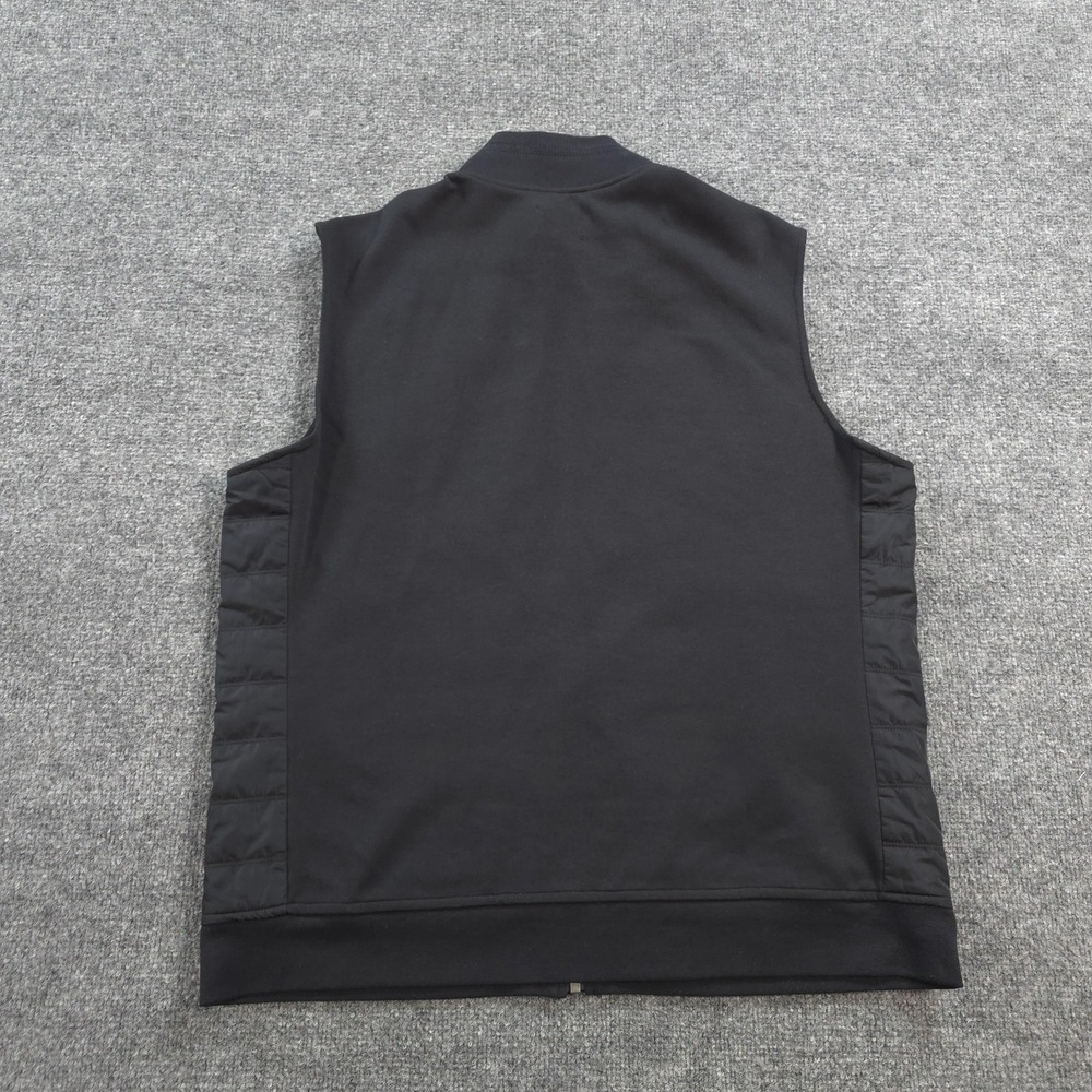UNTUCKit Vest Mens XL Black Rebluo Quilted Full Zip Stand Collar Casual Outdoors - Picture 5 of 8